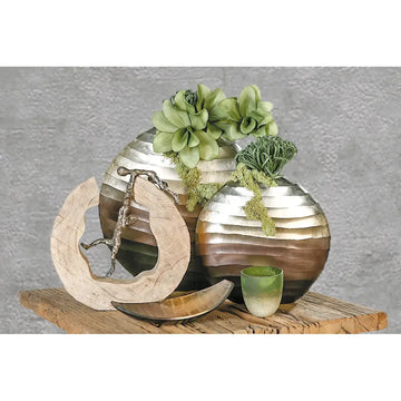 Skulptur – Symbolische Teamarbeit, Kletternde Figuren, Runde Formgebung, 30 cm - Teamwork | Gilde