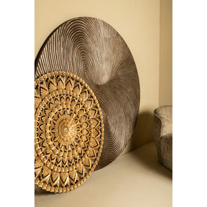 Wandpaneel aus MDF, rundes Design, geschnitztes Swirl - Muster – Wiktor L | PTMD - Esszett Luxury | Stilvolles Wohnen mit Charakter