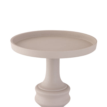 Kerzenständer Beige aus Aluminium pulverbeschichtet L – Helen | PTMD - Esszett Luxury | Stilvolles Wohnen mit Charakter
