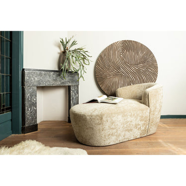 Wandpaneel aus MDF, rundes Design, geschnitztes Swirl - Muster – Wiktor M | PTMD - Esszett Luxury | Stilvolles Wohnen mit Charakter