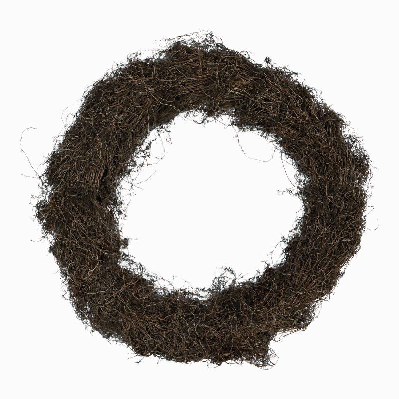 Kranz – Naturgras Material, Braune Farbgebung, Natürliche Struktur | PTMD