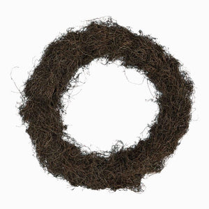 Kranz – Naturgras Material, Braune Farbgebung, Natürliche Struktur | PTMD