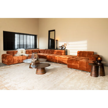 Sofa - Hocker aus Berge - Stoff mit Komfortpolsterung – Jidde | PTMD - Esszett Luxury | Stilvolles Wohnen mit Charakter