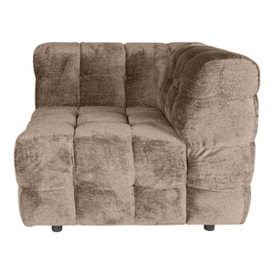 Sofa - Ecke aus Berge - Stoff mit Komfortpolsterung – Jidde Beige | PTMD - Esszett Luxury | Stilvolles Wohnen mit Charakter