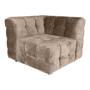 Sofa - Ecke aus Berge - Stoff mit Komfortpolsterung – Jidde Beige | PTMD - Esszett Luxury | Stilvolles Wohnen mit Charakter