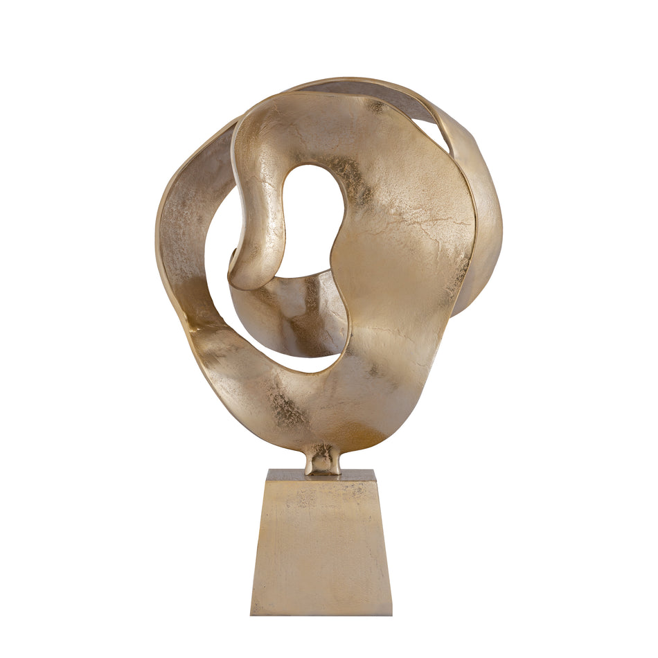 Statue - Thore Gold round shape