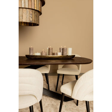 Esszimmertisch Mango - Holz Metall - Gestell Handveredelt – Alore | PTMD - Esszett Luxury | Stilvolles Wohnen mit Charakter