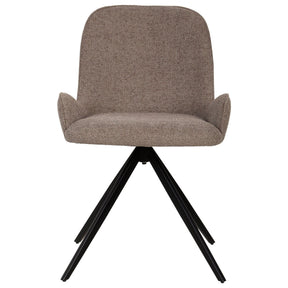 Stuhl aus AJ8208 - Stoff, weiches gepolstertes Finish, geschwungene Sitz - und Rückenform – Leander | PTMD - Esszett Luxury | Stilvolles Wohnen mit Charakter