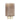 Windlicht – Modernes Design, Runde Form, Glas Metall Material, Braun, L – Allie | PTMD