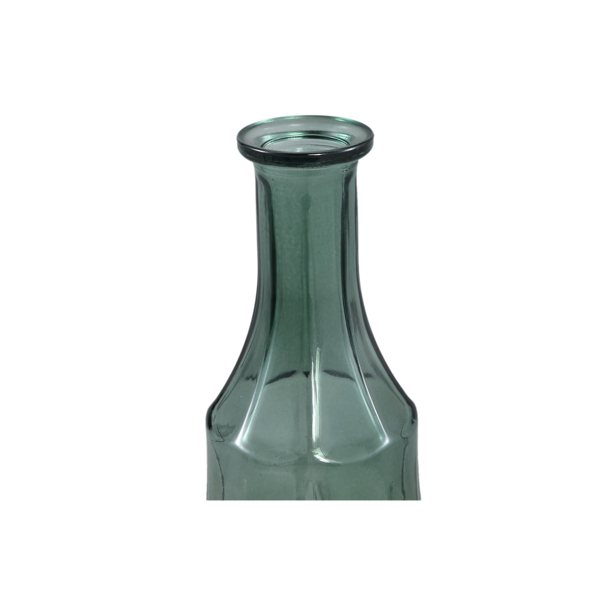 Glass vase - Losana 9.0 x 9.0 x 21.0 cm Green