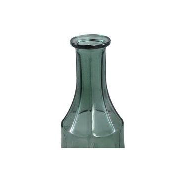 Vase – Runde Form, Grünes Glas, Gesprühte Optik, L – Losana | PTMD