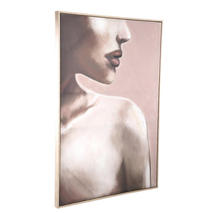 Mural – Polyester Fabric, Handmade Finish, Rectangular Design – Liliana | PTMD