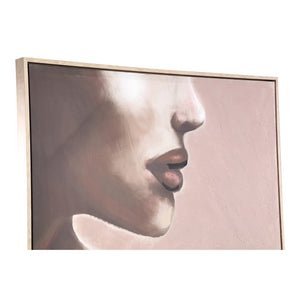 Mural – Polyester Fabric, Handmade Finish, Rectangular Design – Liliana | PTMD