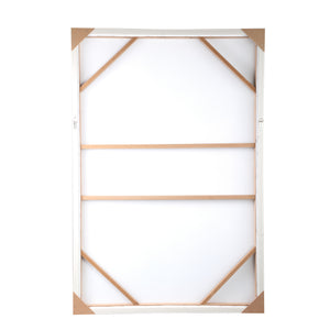 Mural – Polyester Fabric, Handmade Finish, Rectangular Design – Liliana | PTMD