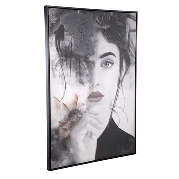 Wall Art – Canvas Material, Handmade Finish, Rectangular Design – Annelies | PTMD