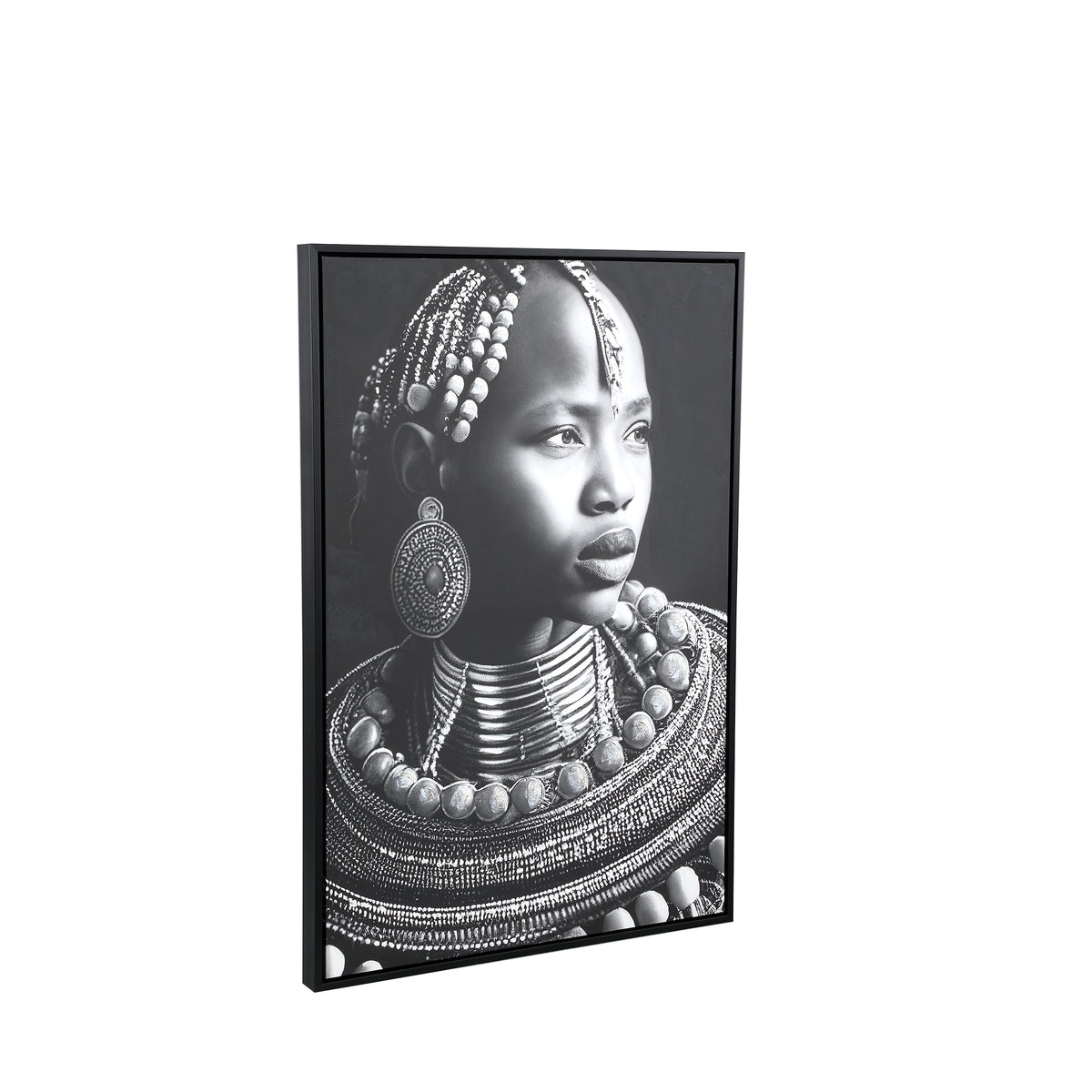 Wandbild – Rechteckiges Design, Leinwand Material, Frauen Motiv, S – Romaan | PTMD