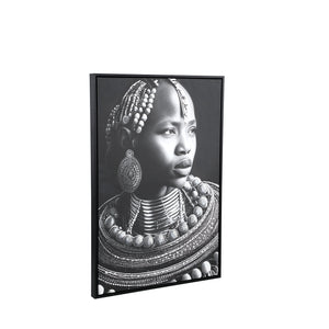 Wandbild – Rechteckiges Design, Leinwand Material, Frauen Motiv, S – Romaan | PTMD