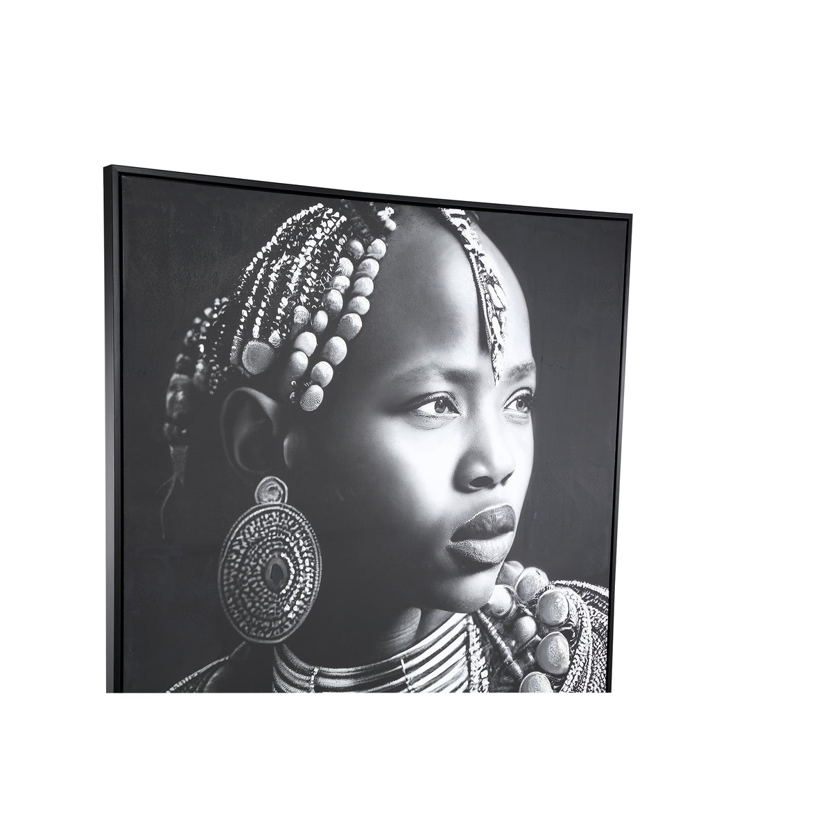 Wandbild – Rechteckiges Design, Leinwand Material, Frauen Motiv, L – Romaan | PTMD