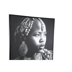 Wandbild – Rechteckiges Design, Leinwand Material, Frauen Motiv, L – Romaan | PTMD