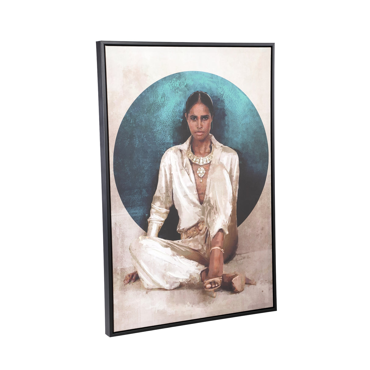Wandbild – Rechteckiges Design, Leinwand Material, Frauen Motiv, S – Lilyann | PTMD
