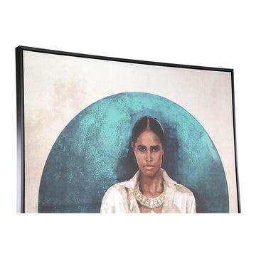 Mural – Rectangular Design, Canvas Material, Women Motif, L – Lilyann | PTMD