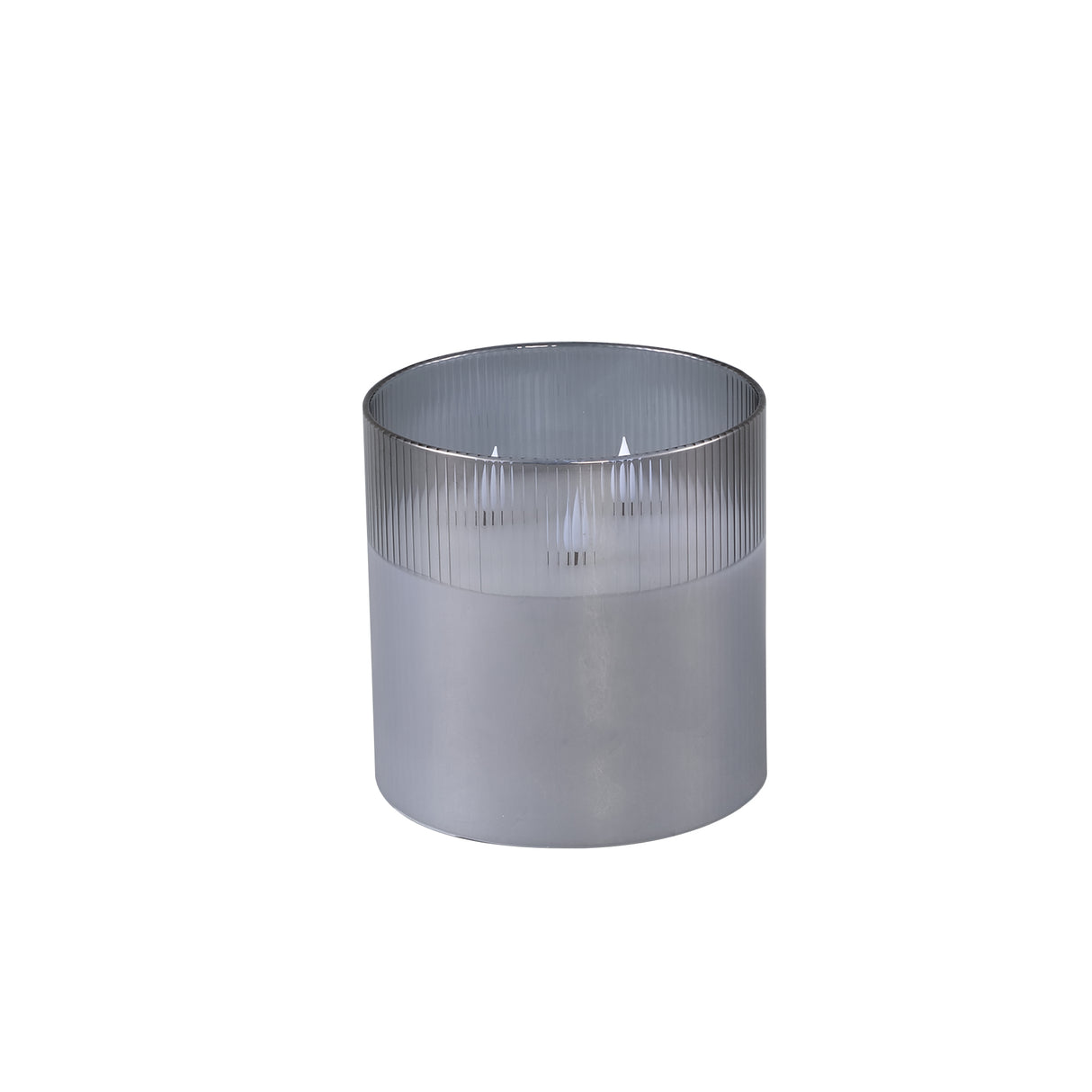 LED Lantern - 15.0 x 15.0 x 15.0 cm Grey 1