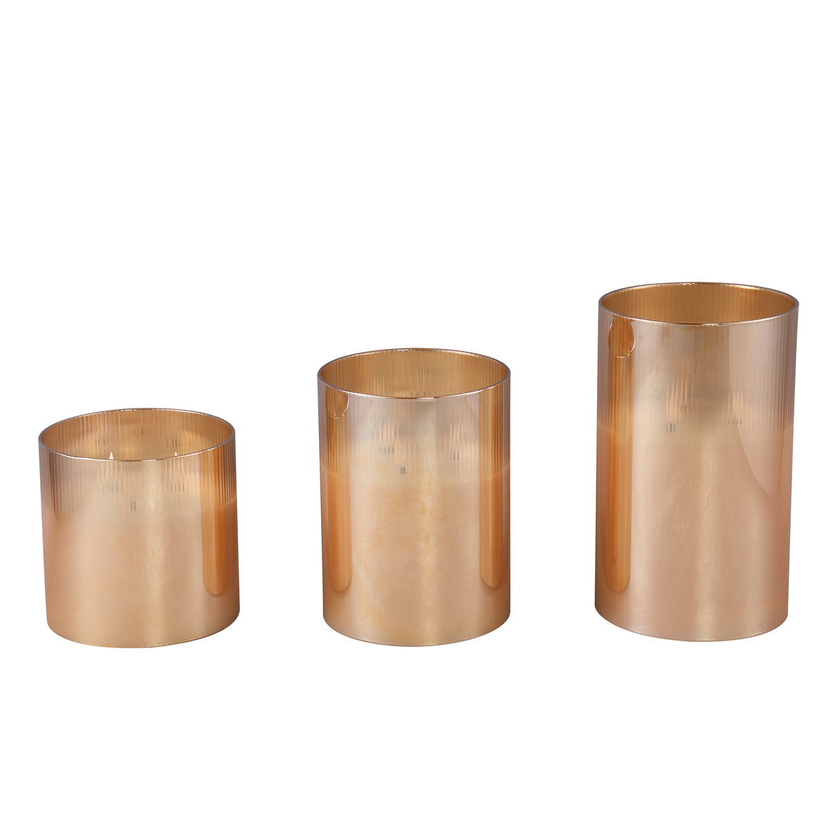 Windlicht - LED 15.0 x 15.0 x 15.0 cm Gold 1
