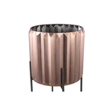 Topf aus Eisen mit Rundform Metallgestell und handgefertigter Verarbeitung – Eleyza | PTMD - Esszett Luxury | Stilvolles Wohnen mit Charakter