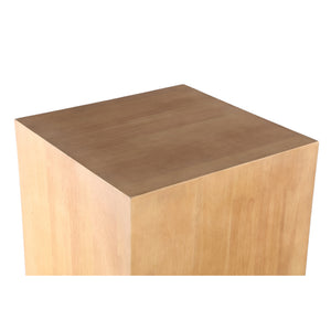 MDF Column with Oak Veneer, Natural Finish, Handmade – Gustavo | PTMD