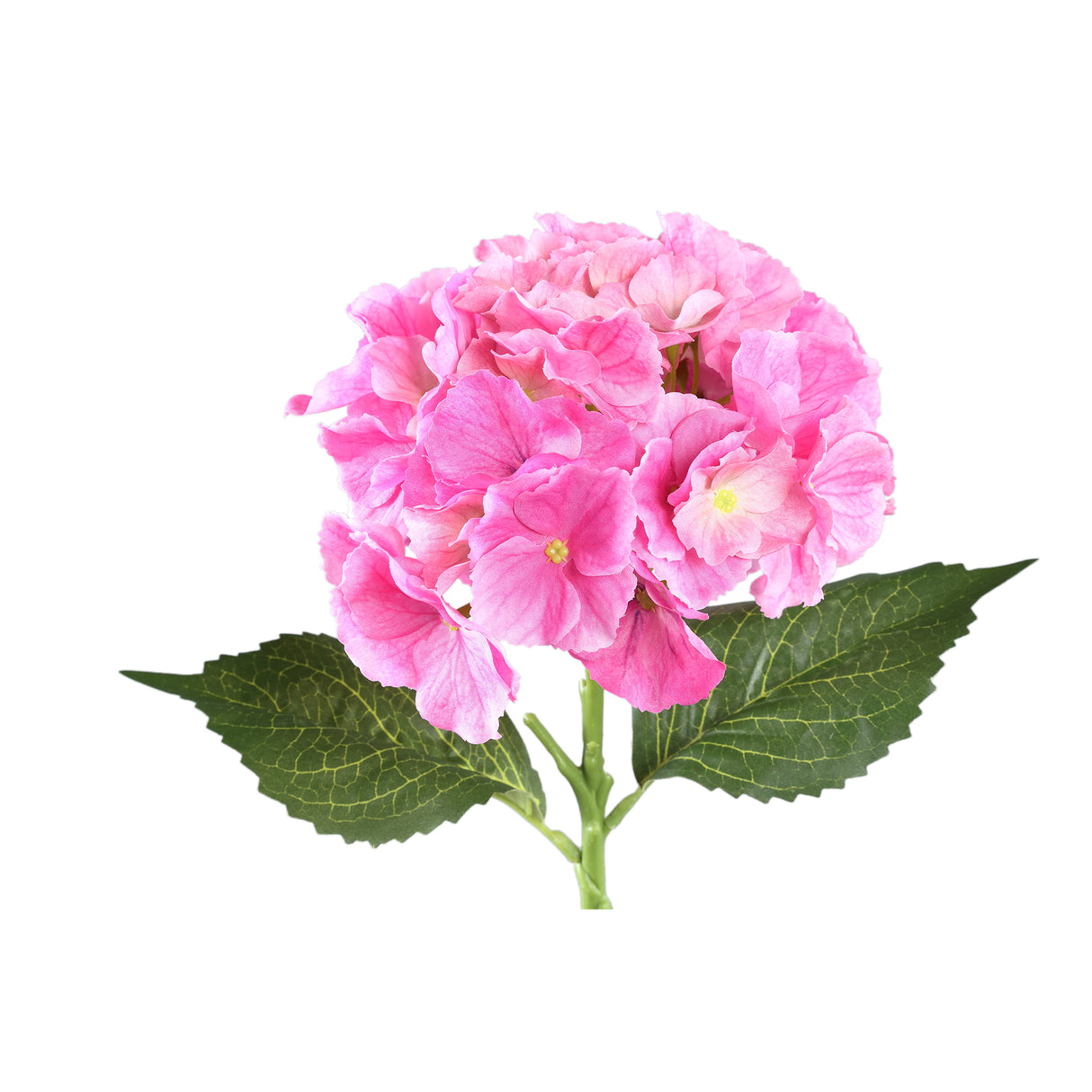 Hydrangea Flower – Pink Round Hydrangea Spray Made from Polyester Fabric | PTMD