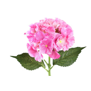 Hydrangea Flower – Pink Round Hydrangea Spray Made from Polyester Fabric | PTMD