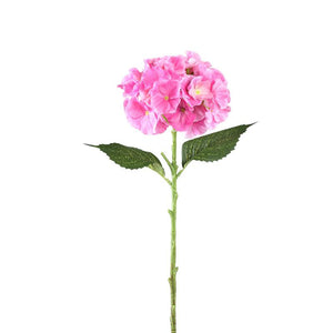 Hydrangea Flower – Pink Round Hydrangea Spray Made from Polyester Fabric | PTMD