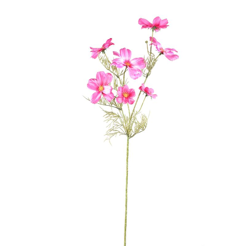 Gartenblume – Rosafarbener Kosmeenzweig aus Polyestergewebe | PTMD