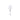 White Wine Glass - Glass, Handmade, Clear, Black Drop Accent, Organic – Clive | PTMD