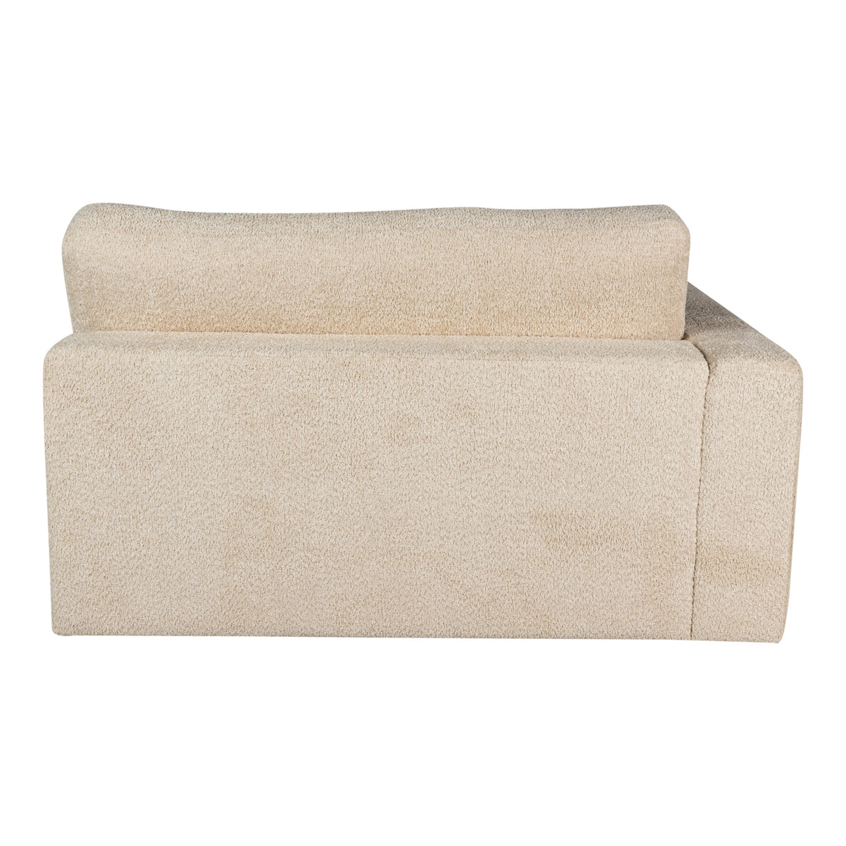 Sofa – sandfarbene Oberfläche, Stoff Bezug, linke Chaiselongue – Nilla | PTMD