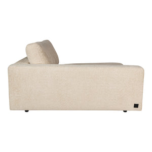 Sofa – sandfarbene Oberfläche, Stoff Bezug, linke Chaiselongue – Nilla | PTMD