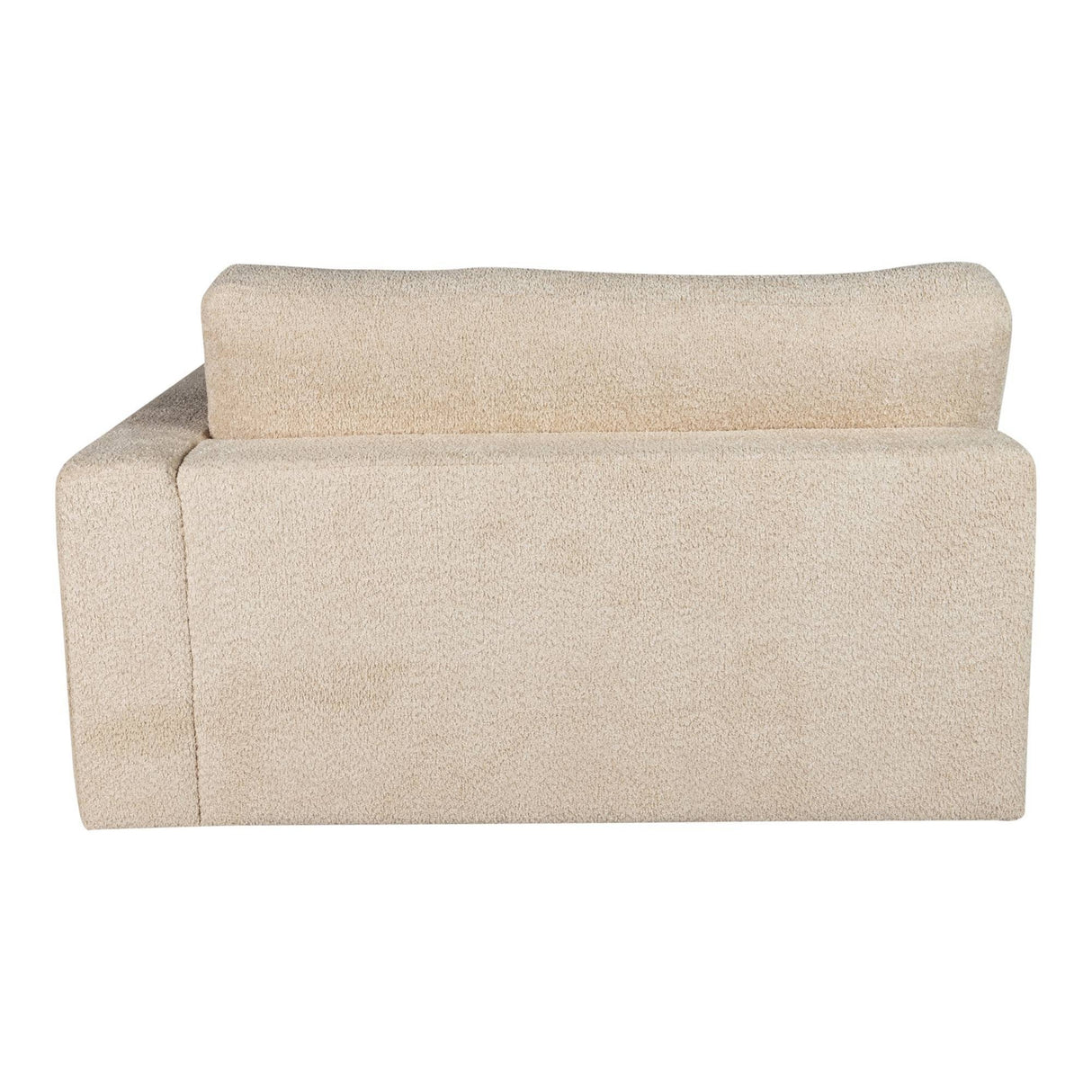 Sofa – sandfarbene Oberfläche, Stoff Bezug, rechte Chaiselongue – Nilla | PTMD