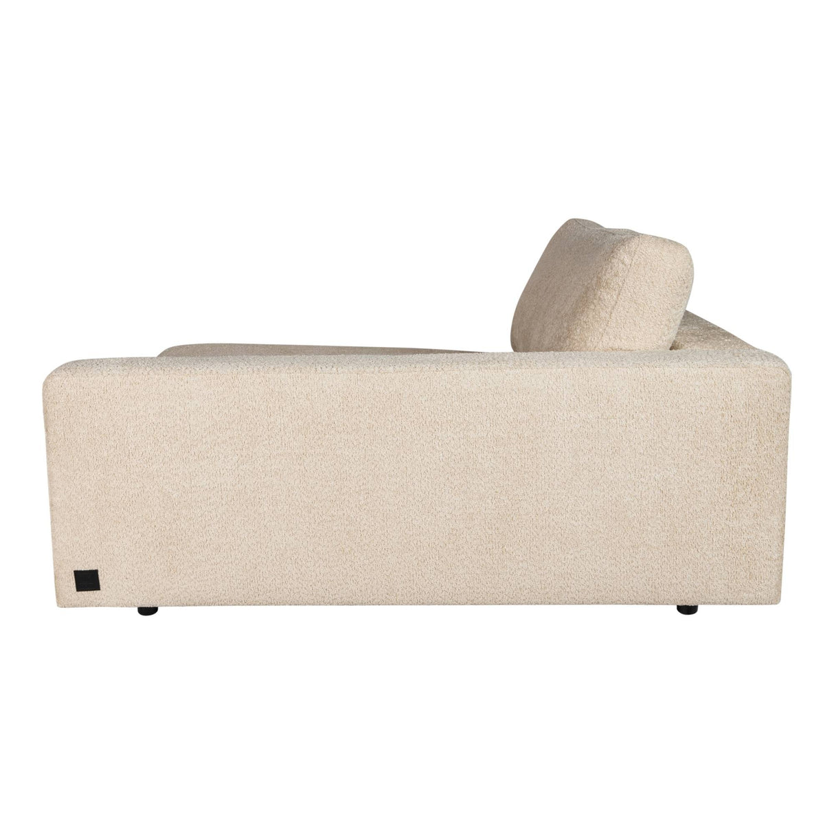 Sofa – sandfarbene Oberfläche, Stoff Bezug, rechte Chaiselongue – Nilla | PTMD