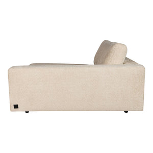 Sofa – sandfarbene Oberfläche, Stoff Bezug, rechte Chaiselongue – Nilla | PTMD