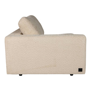 Sofa – sandfarbene Oberfläche, Stoff Bezug, linke Armlehne – Nilla | PTMD