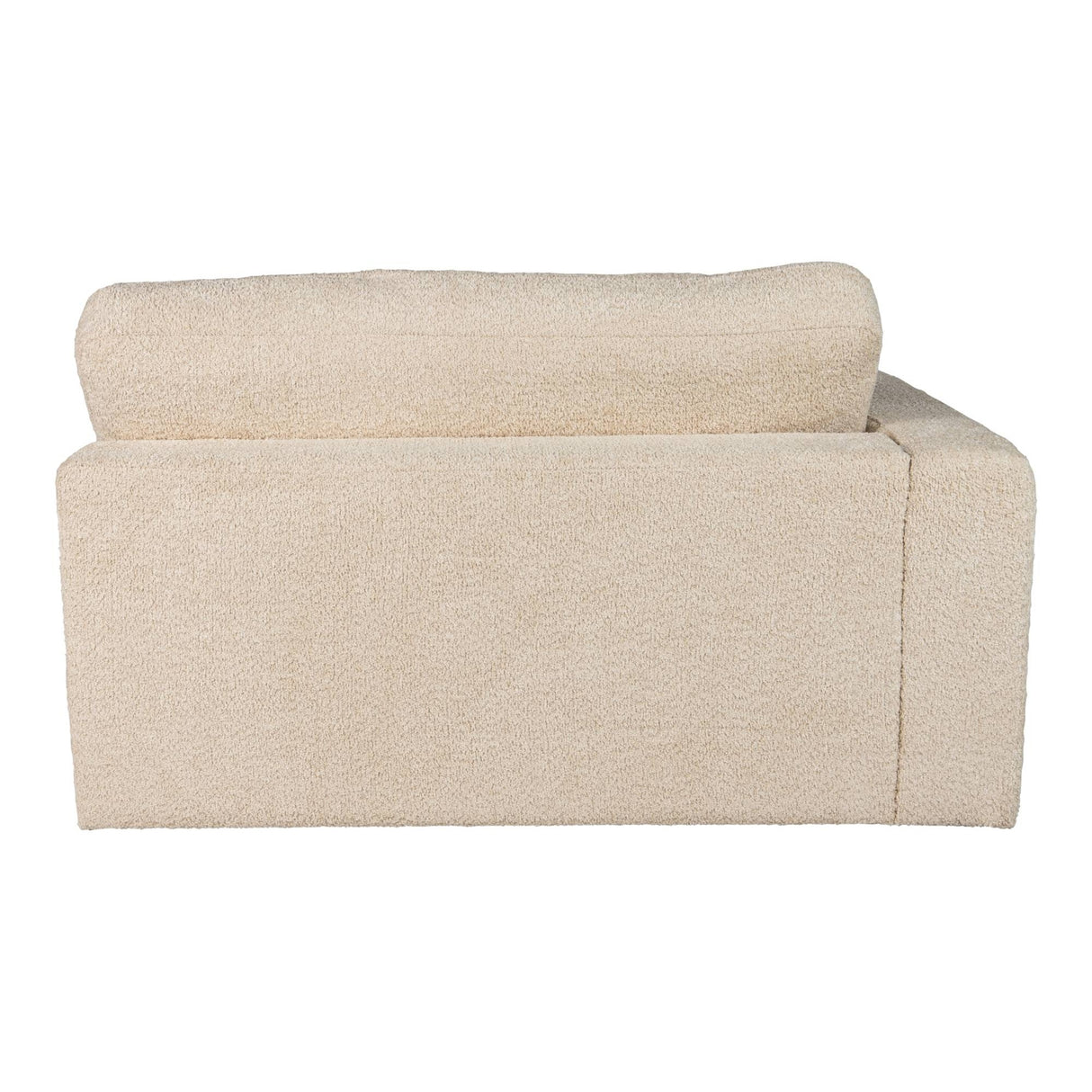Sofa – sandfarbene Oberfläche, Stoff Bezug, linke Armlehne – Nilla | PTMD