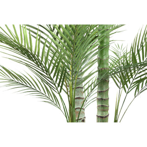Tree Green - Green Palm, Handmade, PE Plastic, Black Pot | PTMD