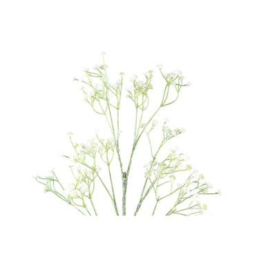 Gartenblume – Weißes Schleierkraut Spray, Eisenmetall, Handgefertigt | PTMD