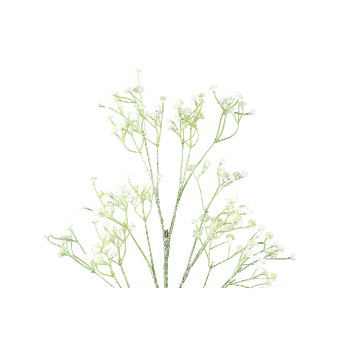 Gartenblume – Weißes Schleierkraut Spray, Eisenmetall, Handgefertigt | PTMD
