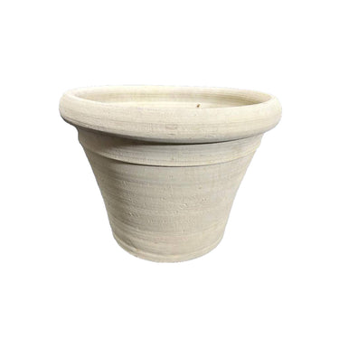 Keramiktopf - Alexis Beige 30.0 x 30.0 x 32.0 cm - Esszett Luxury | Stilvolles Wohnen mit Charakter