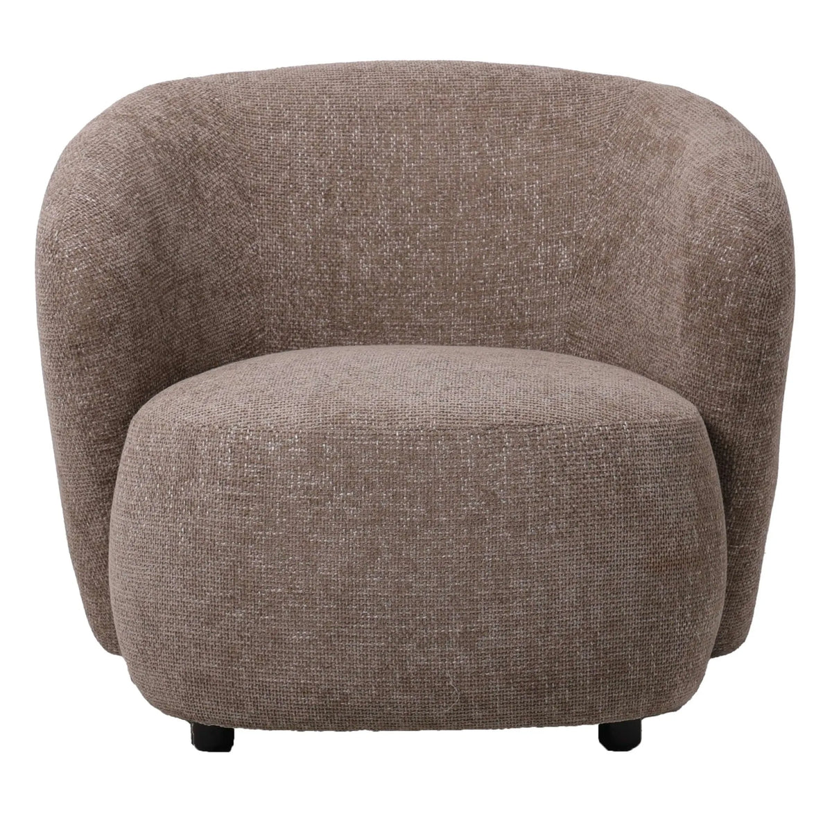 Sessel – Taupe Stoff, Nerz Stoff, Polster Design - Aphrodite | PTMD