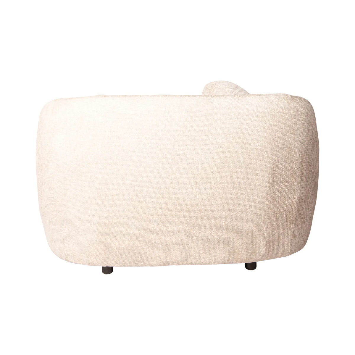 Sessel – Creme Stoff, Taubenfarbener Stoff, Große Sitzform - Aphrodite | PTMD