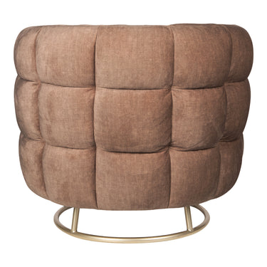 Sessel aus Fiore - Stoff, abgerundetes Design, moderne Polsterform – Grasa | PTMD - Esszett Luxury | Stilvolles Wohnen mit Charakter