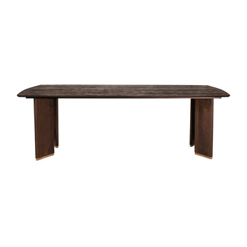 Esszimmertisch aus Mangoholz modernes Design Metallbeine – Liber | PTMD - Esszett Luxury | Stilvolles Wohnen mit Charakter