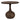 Beistelltisch – Mangoholz, Runde Form, Stabiles Gestell, Grau – Flos | PTMD